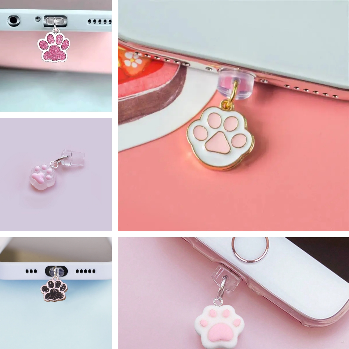 Tablet Cute Accessories - Múltiples estilos de tapones antipolvo con