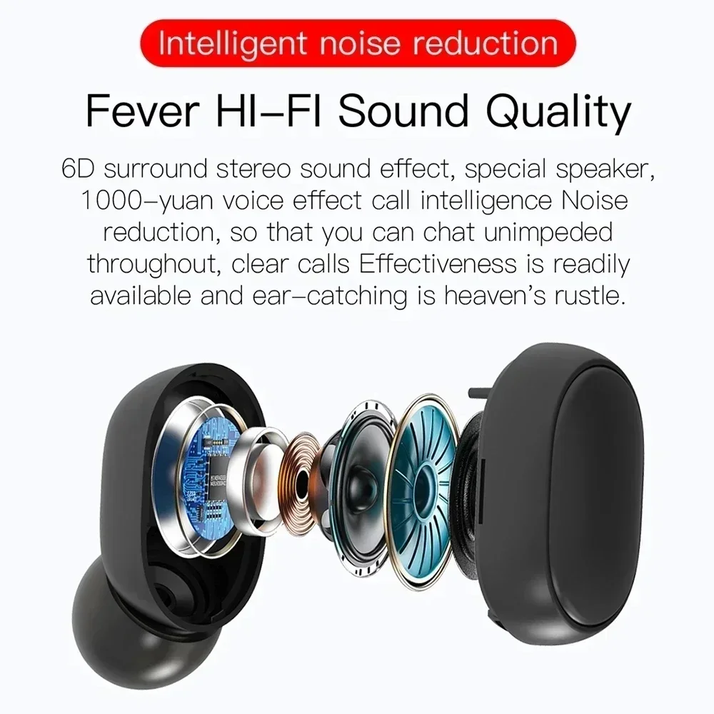 Auriculares Bluetooth TWS E6S, - Wired Earphone Lightning reseña y precio