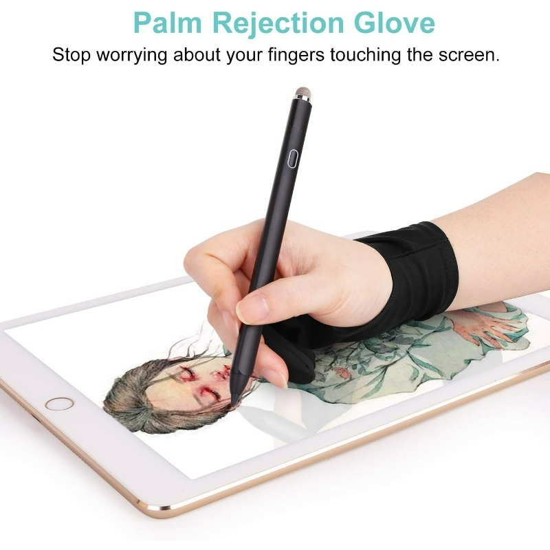 Guantes de dibujo antitáctil d - Drawing Glove Artist reseña y precio