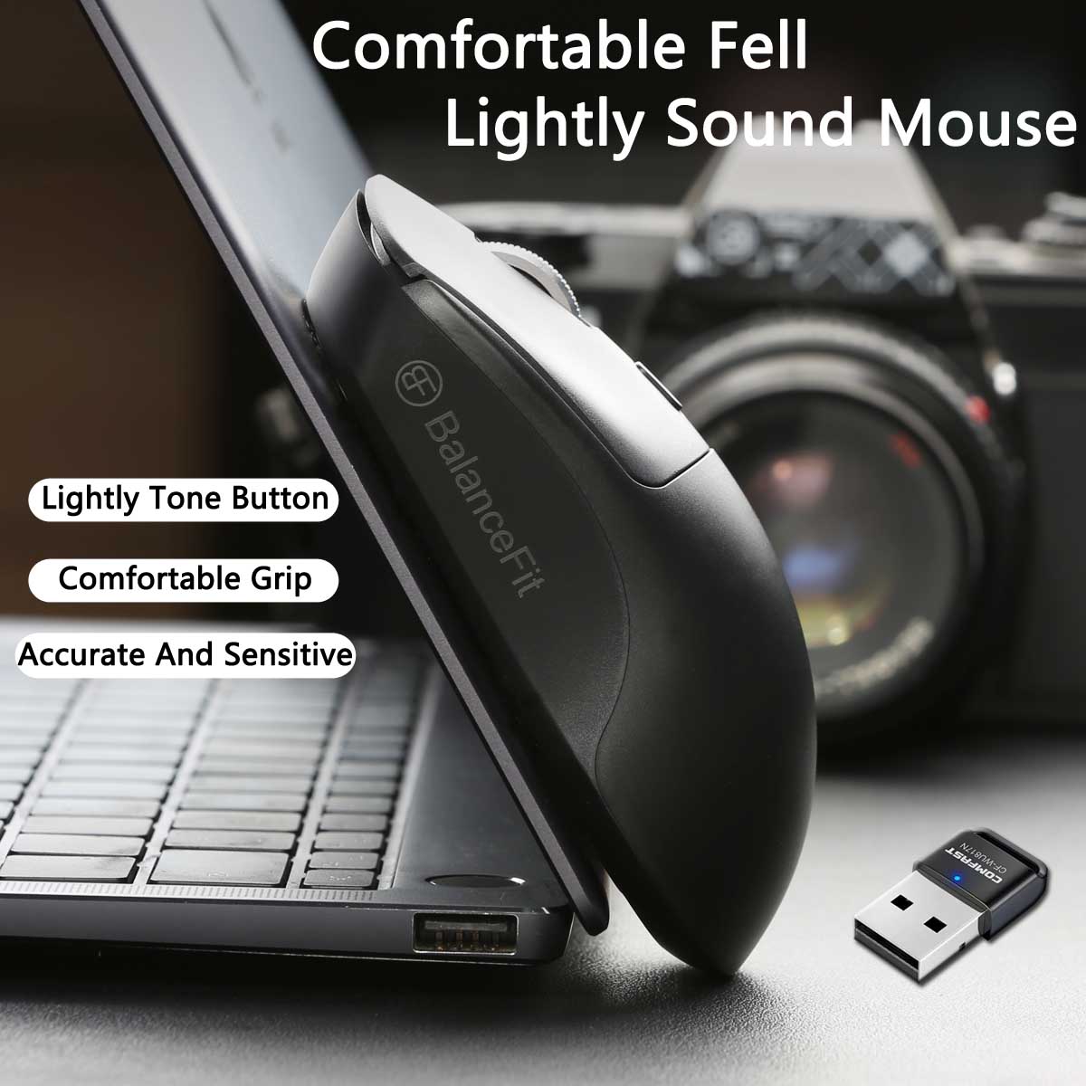 Ratón inalámbrico ergonómico p - Android Tablet Gaming Accessories reseña y precio