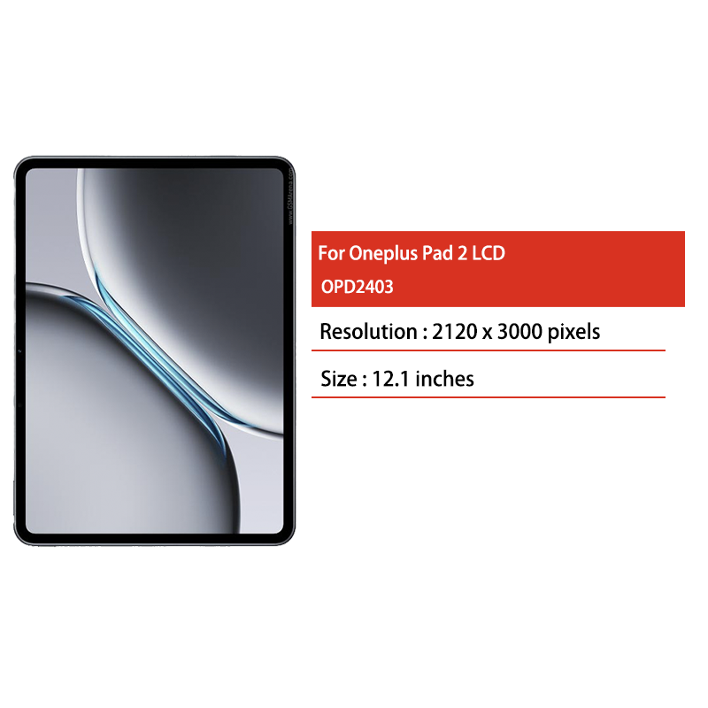 Pantalla LCD de 12,1 pulgadas  - Oneplus Tablet Accessories reseña y precio