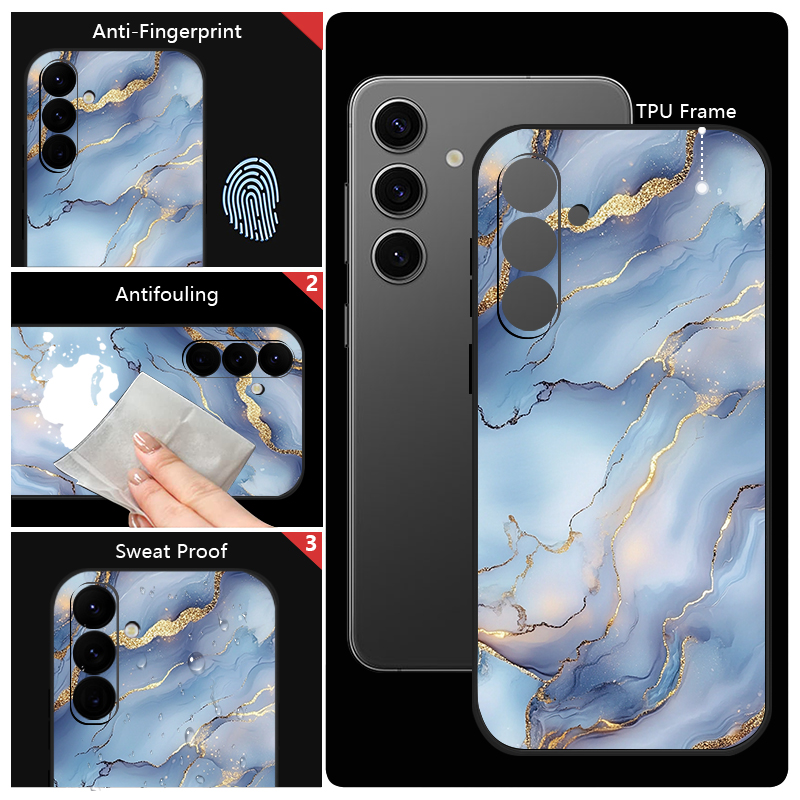 Funda de TPU Suave con Estampa - Samsung Galaxy A55 reseña y precio
